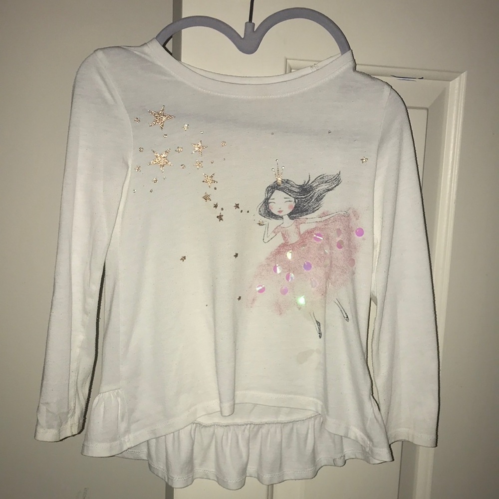 ✨ Jillians Closet sparkle ballerina shirt, XS